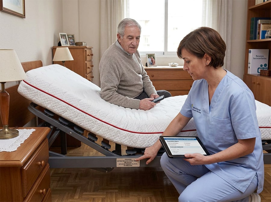 ayudas cama de hospital para casa seguridad social
