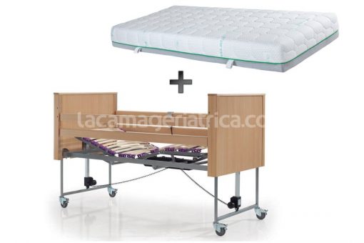 Cama para enfermos de alzheimer con colchon articulado