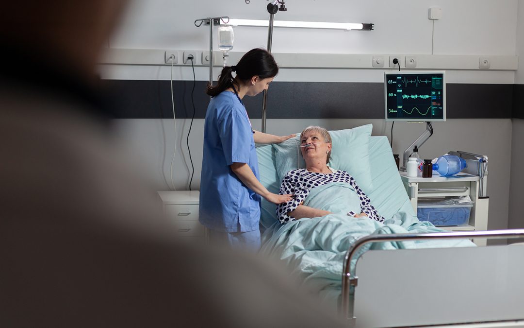 Cama de levitación. Una cama hospitalaria para pacientes quemados