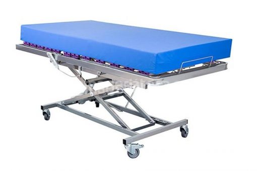Carro elevador cama geriatrica